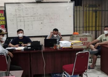 Tidak Terima Dituduh Mencuri Berondolan Buah Sawit, Korban Lapor Ke Satreskrim Polres Rohil