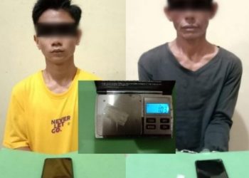 Dua Pengguna Narkoba Diciduk di Sibolga, Seorang Diburu
