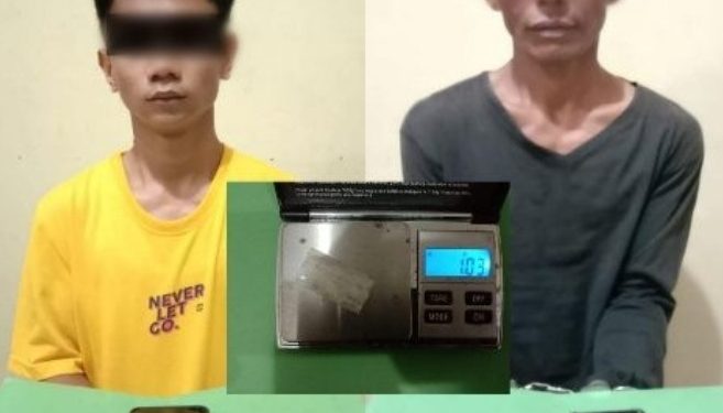 Dua Pengguna Narkoba Diciduk di Sibolga, Seorang Diburu