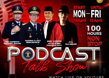 100 Hours Non-Stop, Podcast Prestasi Kumham Banten Siap Pecahkan Rekor Muri