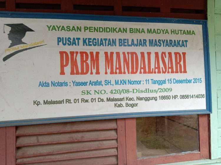 PKBM Mandalasari Gunakan Dana BOP Ditutup – tutupi, Apakah Ada Peserta Fiktif ?