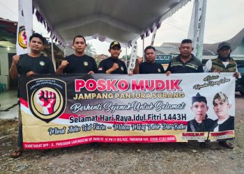 Jampang Pantura Subang, Dirikan Posko Mudik 2022