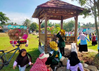 Pemdes Kasegeran Cilongok Gandeng BUMDES dan Karang Taruna Gelar Bazar Ramadhan