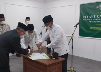 Dilantik Ketum Gus Yahya, Achmad Iqbal Resmi Jabat Rektor UNU Purwokerto
