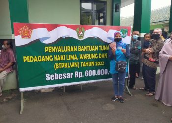 Kodim 0506/Tgr Bantu Pemerintah Untuk Menyalurkan 24 Ribu BTPKLWN