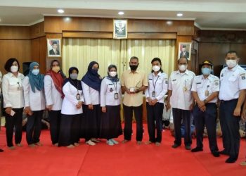 Halal Bihalal dan Pelepasan Purna Bhakti, Petugas Kasi Pemerintahan Kelurahan Jatinegara Kaum