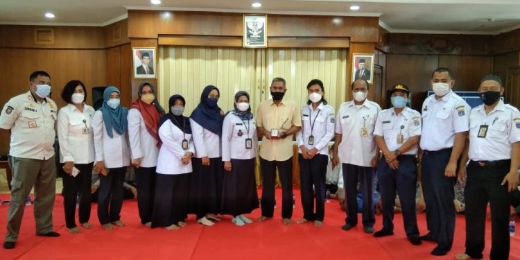 Halal Bihalal dan Pelepasan Purna Bhakti, Petugas Kasi Pemerintahan Kelurahan Jatinegara Kaum