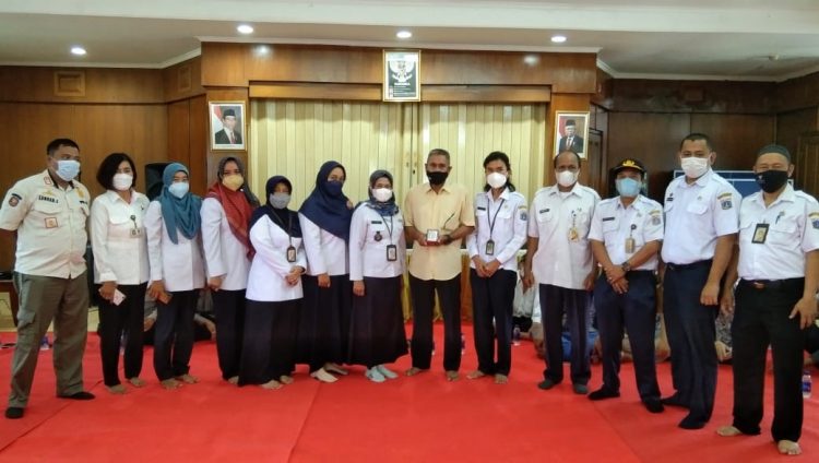 Halal Bihalal dan Pelepasan Purna Bhakti, Petugas Kasi Pemerintahan Kelurahan Jatinegara Kaum