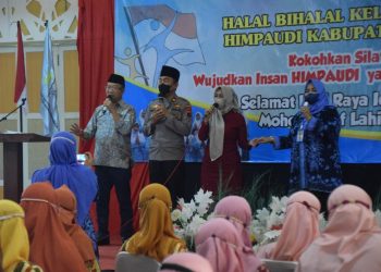 Bupati dan Bunda PAUD Hadiri Halal Bihalal HIMPAUDI