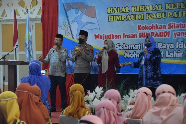 Bupati dan Bunda PAUD Hadiri Halal Bihalal HIMPAUDI