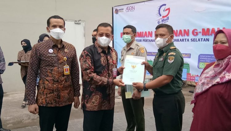 Kantor ATR/BPN Jakarta Selatan, Resmikan Layanan G-Mall