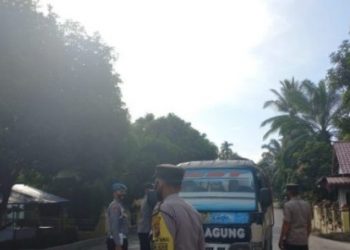 Kapolsek Kampung Rakyat AKP Oscar Rafelino Tambunan SH, Himbau Masyarakat Patuhi Prokes