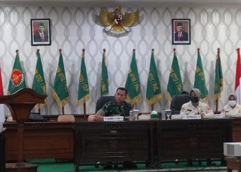 Korem 071/Wijayakusuma Gelar Tar Wabku BTPKLW dan Sosialisasi Perkasad 15 tahun 2021