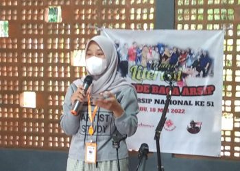 Kancamas Peringati Hari Kearsipan, Dengan Membaca Arsip