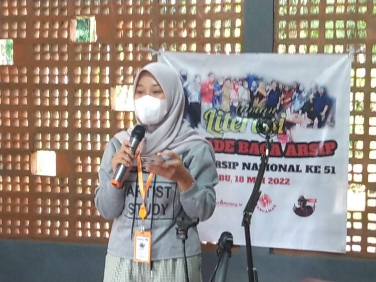 Kancamas Peringati Hari Kearsipan, Dengan Membaca Arsip