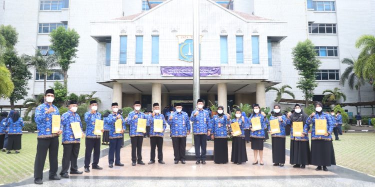 Pemkot Jakut Melaksanakan Upacara Hari Kebangkitan Nasional