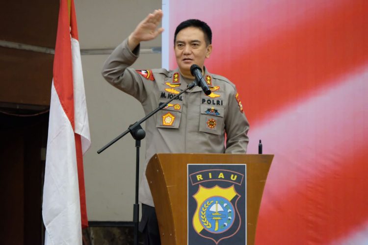 “Jalin Kerjasama Dengan Santri Tani,Dit Bimas Polda Riau Komitmen Wujutkan Ketahanan Pangan”