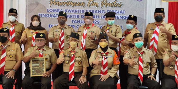 Banyumas Menjadi Kwarcab Pertama Yang Dinilai Oleh Kwarda Jawa Tengah