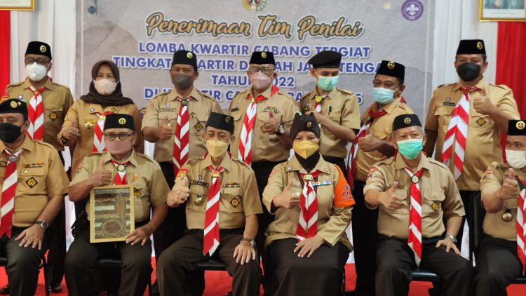 Banyumas Menjadi Kwarcab Pertama Yang Dinilai Oleh Kwarda Jawa Tengah