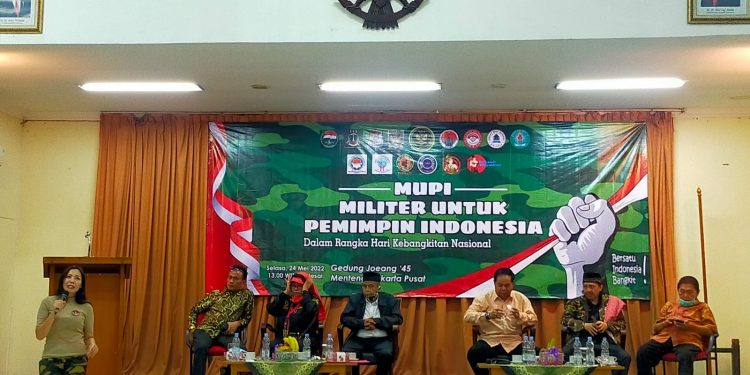 Ormas,LSM,Tokoh Budaya,Tokoh Agama Deklarasi Dukung Moeldoko Capres di Gedung Joeang 45 Menteng Jakarta Pusat