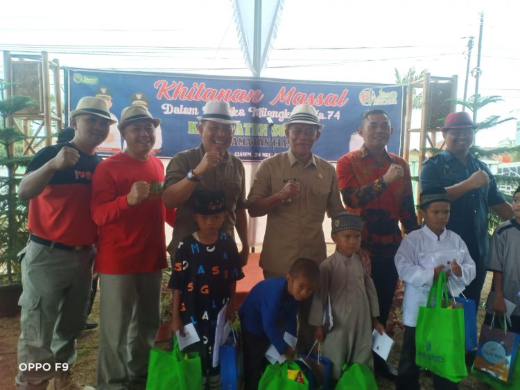 Dalam Rangka Milangkala ke 74 Tahun Kabupaten Subang Laksanaan Khitanan Massal di Kecamatan Ciasem