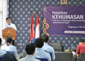 Kantor Imigrasi Kelas I Non TPI Tangerang Adakan Pelatihan Kehumasan: Cara Asyik Kelola Media Sosial Plat Merah