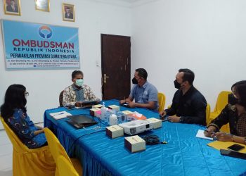 Ombudsman RI Perwakilan Sumut Terima Kunjungan Tim Koordinasi Reformasi Birokrasi Polri Biro Perencanaan Polda Sumut