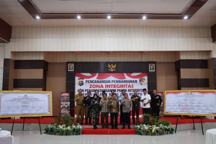 Polres Rohil Komiteman Cangkan Pembaunan WBK dan WBBM