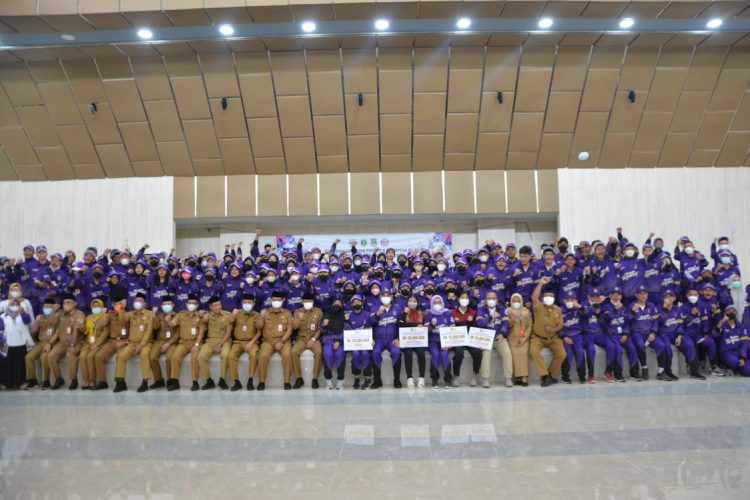 Bupati Tangerang Lepas Atlet POPDA dan PEPARPEDA 2022