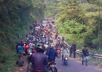 Jalur alternatif Cikidang, Kabupaten Sukabumi, Lumpuh Total, Ada Apa ?