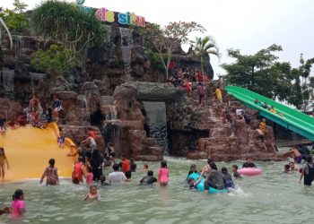 Wisata Water Park Ulin Thesitu di Sebelah Barat Kabupaten Subang, Murah dan Menarik