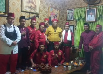 Laskar Adat Betawi DPC Pulogadung, Hadiri Halal Bihalal, Tempat Kediaman Baba HK Damin Sada