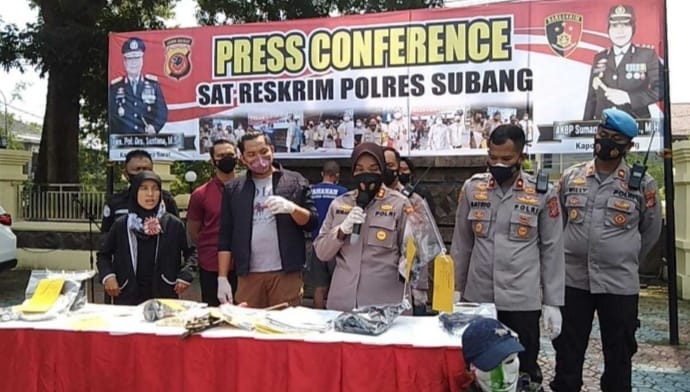 Polres Subang Amankan K-Y 42 Tahun, Lerai Kakak Berkelahi Dengan Badut Megakibatkan Meninggal Dunia