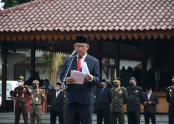 Bupati Achmad Husein Pimpin Upacara Hari Lahir Pancasila