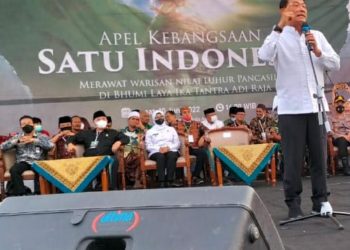 Moeldoko Center(MC) dan PRO Moeldoko (PRO M) Hadiri Apel Kebangsaan di Blitar