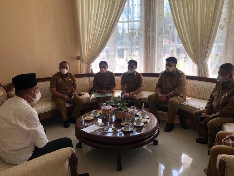 Bupati Samosir Minta Dukungan Gubsu Dalam Pembangunan Kawasan Pertanian Terpadu di Kabupaten Samosir