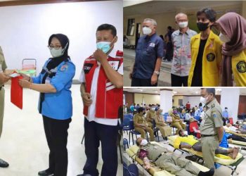 Markas PMI Jakarta Selatan dan Wali Kota Jaksel Gelar Donor Darah