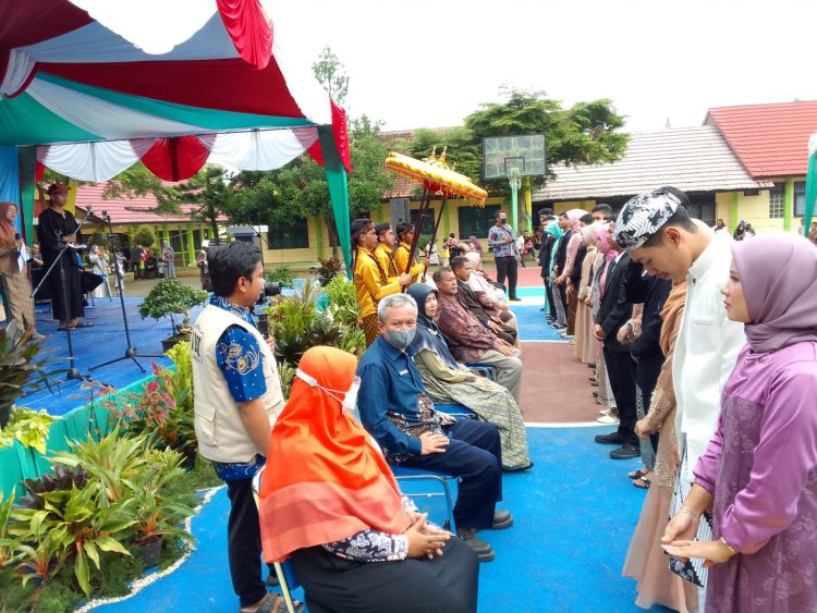 Purnawiyata SMKN1 Cibadak Adakan Perpisahan Setelah Covid 19