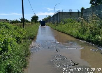 Jalan Bagaikan  Kolam Lele Bupati  Tangerang
