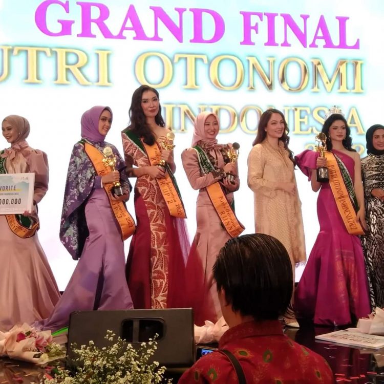 Safira Hasna Nada Juara 3 Putri Otonomi Indonesia 2022