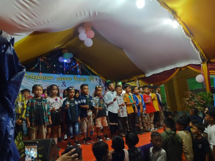 Pentas Seni SDN CIBATUTIGA Kenaikan Kelas 1 sd Kelas 5 Sekaligus Pelepasan Siswa Kelas 6, Cukup Meriah