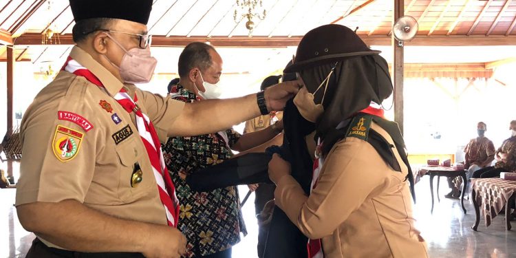 Wakil Bupati Lepas Kontingen Perkemahan Wirakarya Daerah