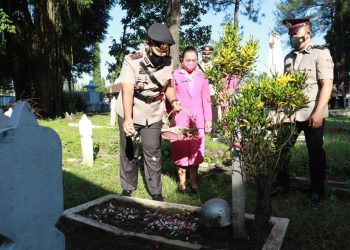 Jelang Hari Bhayangkara Ke-76, Polres Purbalingga Gelar Ziarah Rombongan