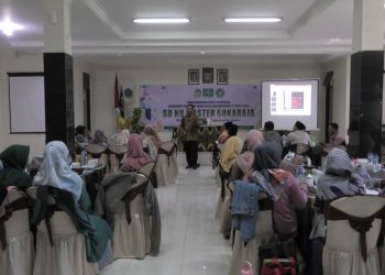 Tingkatkan Kapasitas Tenaga Kerpendidikan : SD Master NU Sokaraja Menggelar Whorkshop
