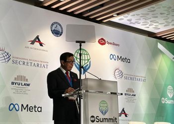 Di AS, Menkumham RI Yasonna Bagikan Cara Indonesia Jaga Kerukunan