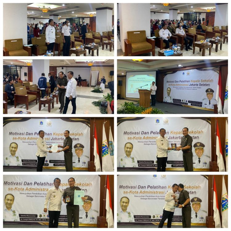 BNNK BERSIH Jaksel Gelar Giat Motivasi, Pelatihan Kepala SMA dan SMK se-Kota Administrasi Jakarta Selatan