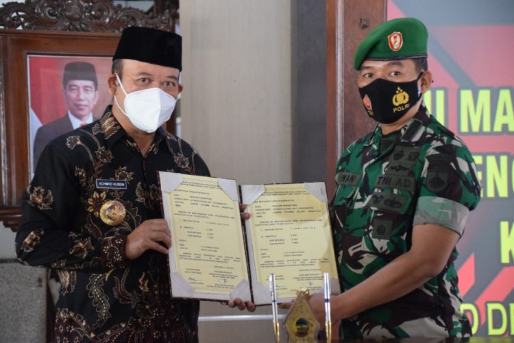 TMMD Kodim Banyumas Berhasil Membangun Jalan Wisata Curug Kawung