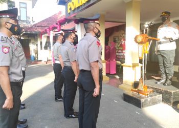 Tepat di Hari Bhayangkara Ke-76, 56 Personel Polres Purbalingga Naik Pangkat