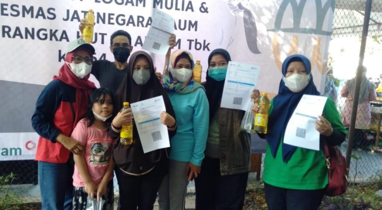 ANTAM Gelar Vaksinasi Massal, Sinergi Dengan Kelurahan Jatinegara Kaum