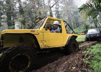 Jelajahi Lereng Gunung Slamet, Ganjar Rasakan Sensasi Luar Biasa